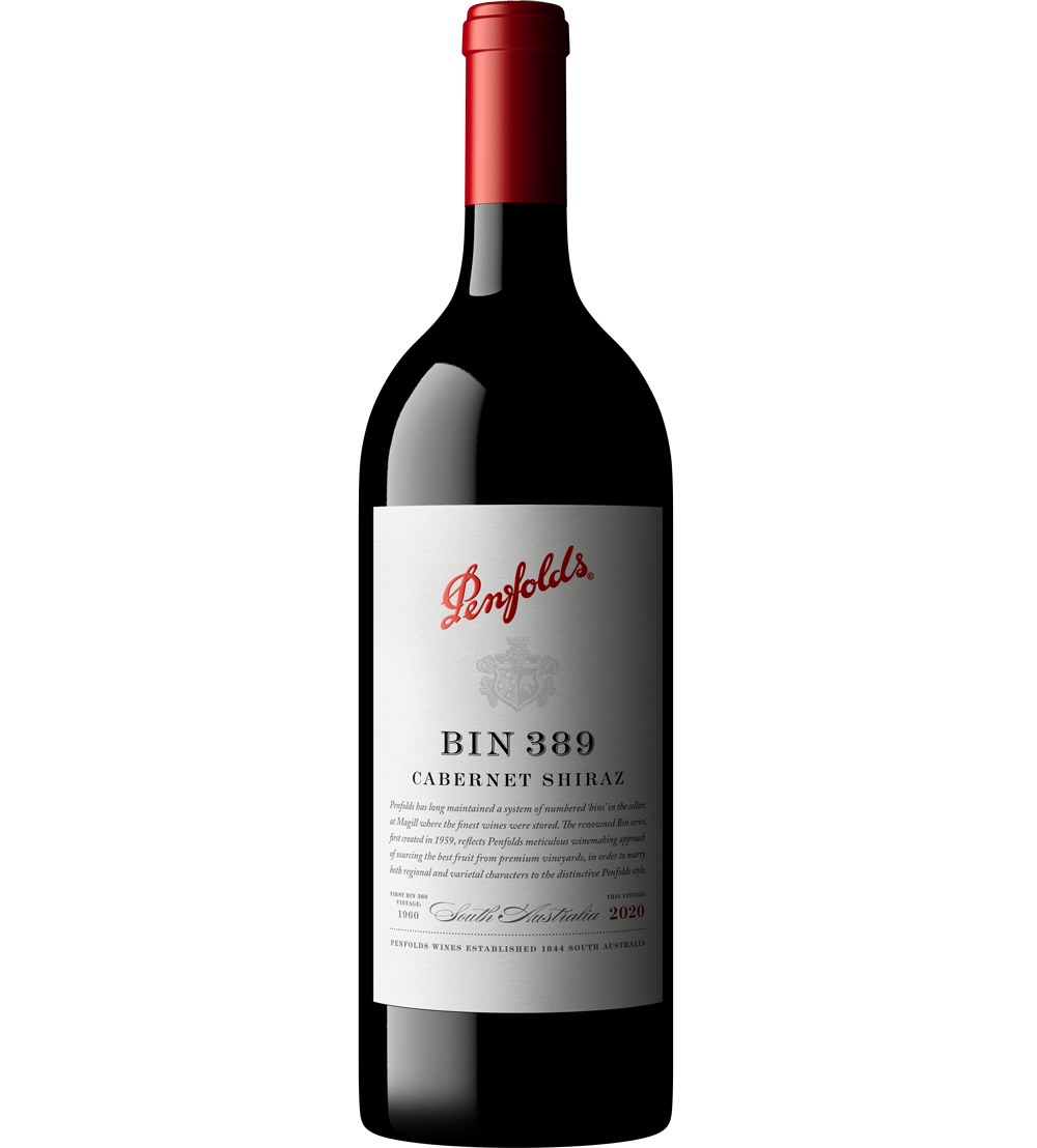 Bin 389 Shiraz 2020 Magnum 1.5L Gift Box Penfolds Wines